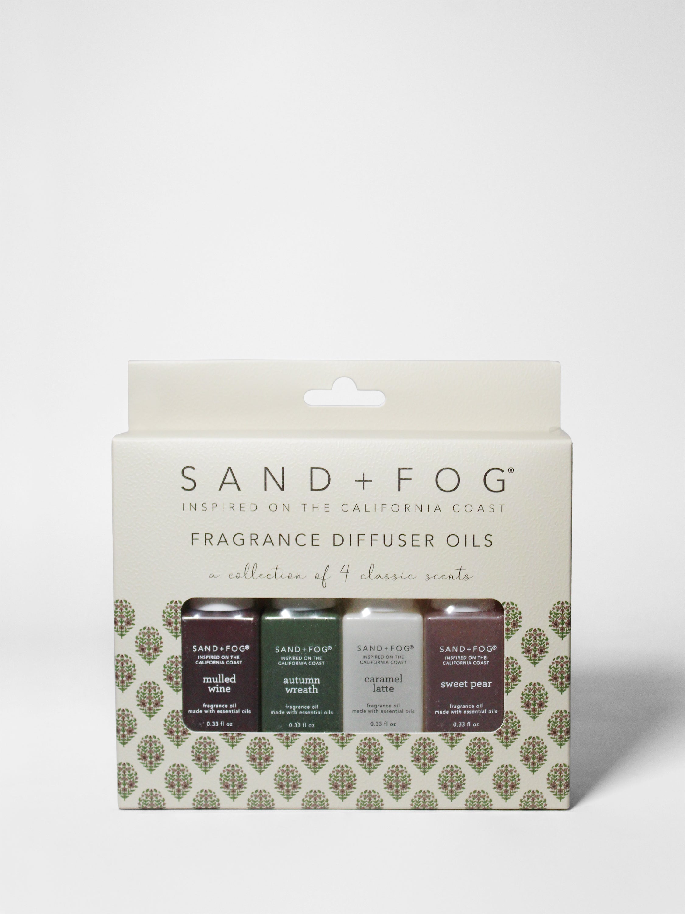 4 Pack of 10 ml Fragrance Diffuser Oils – Sand + Fog