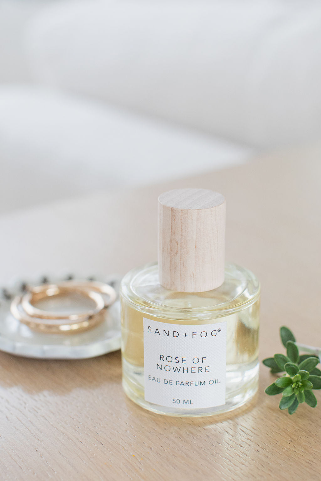 Rose of Nowhere 50ml Perfume Oil Rollerball – Sand + Fog