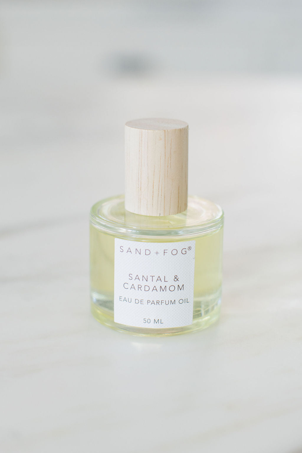 Santal & Cardamom 50ml Perfume Oil Rollerball – Sand + Fog