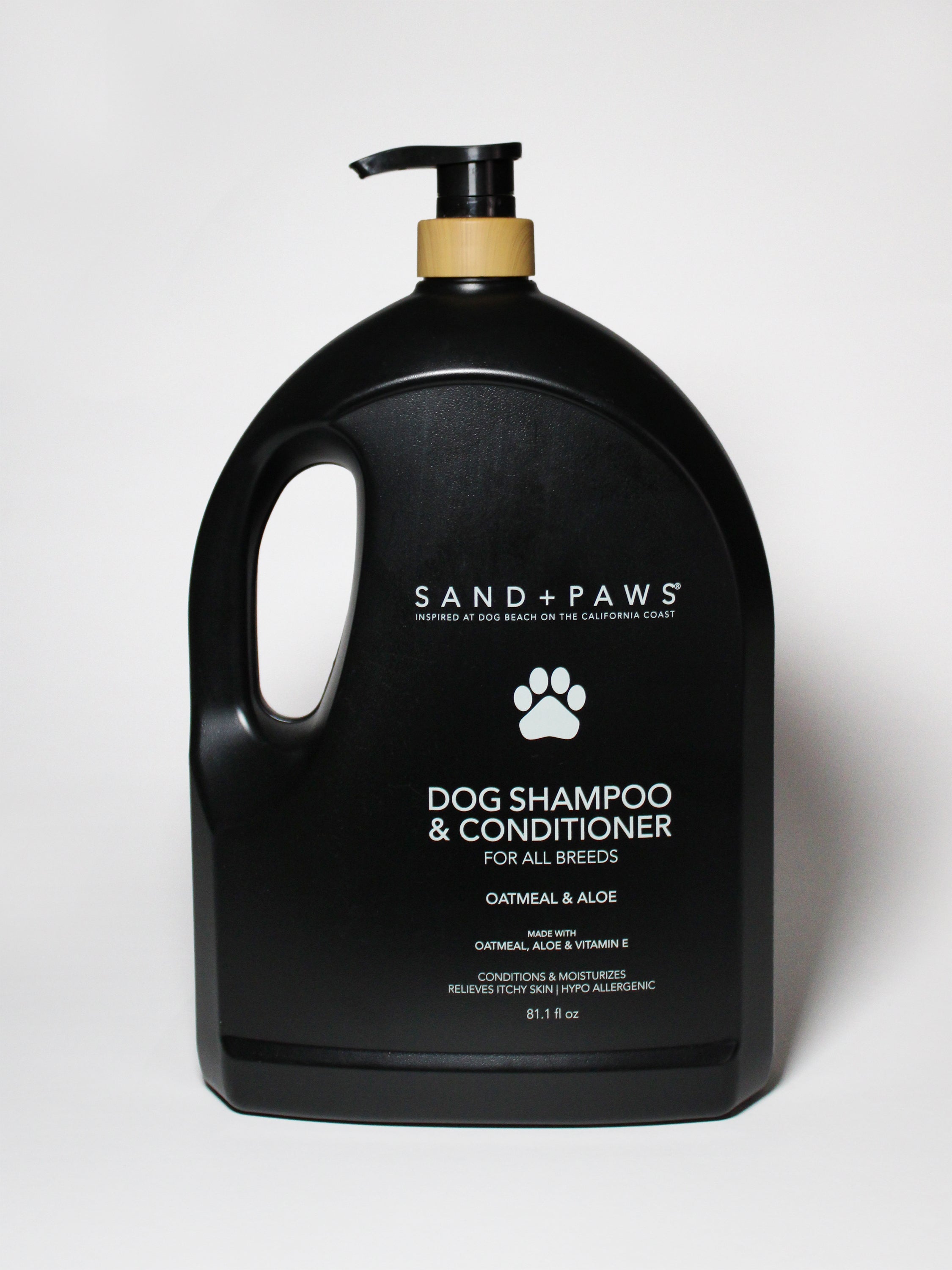 Sand + Paws Pet Shampoo & Conditioner - Oatmeal & Aloe – Sand + Fog