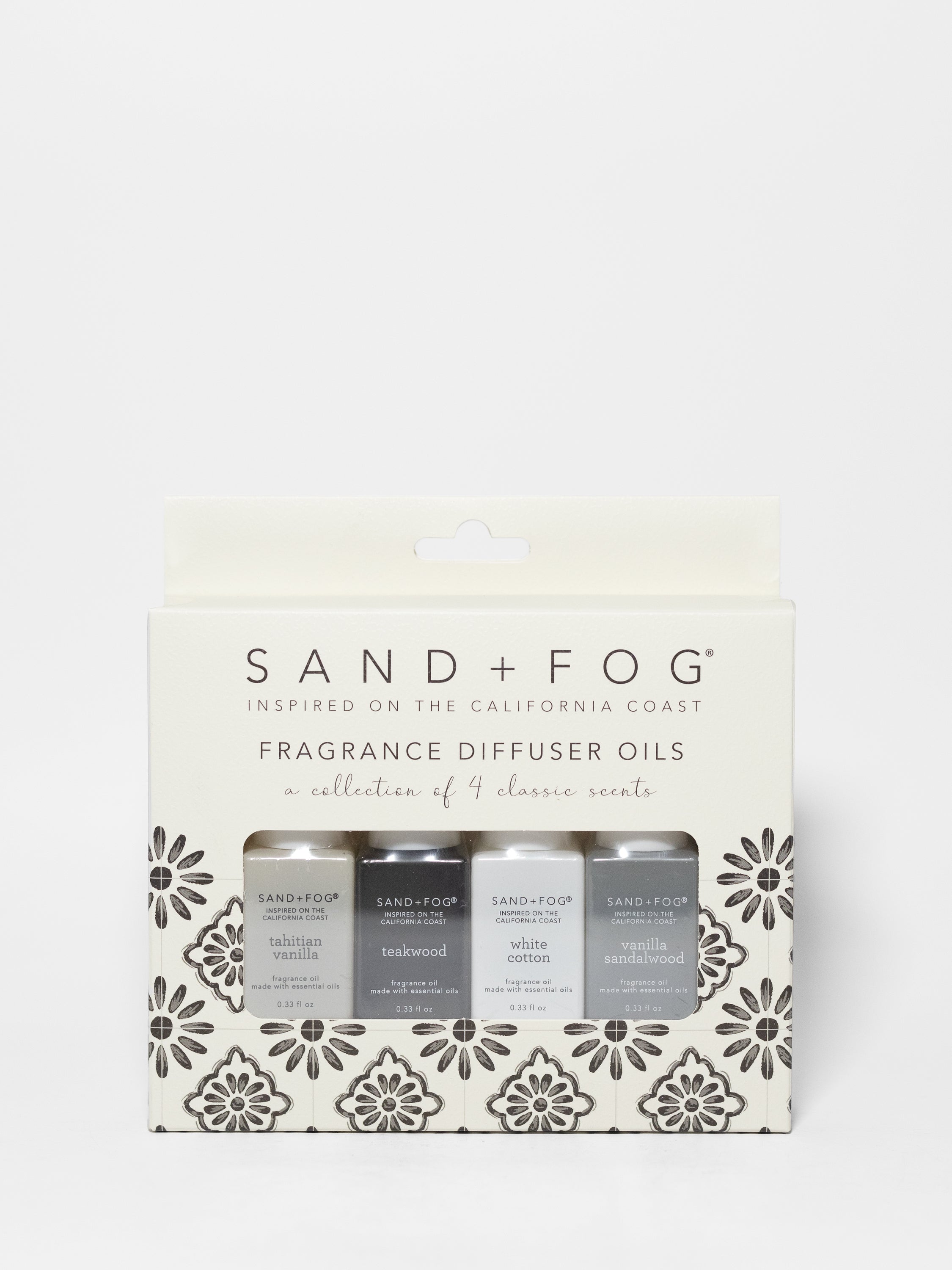 4 Pack of 10 ml Fragrance Diffuser Oils – Sand + Fog