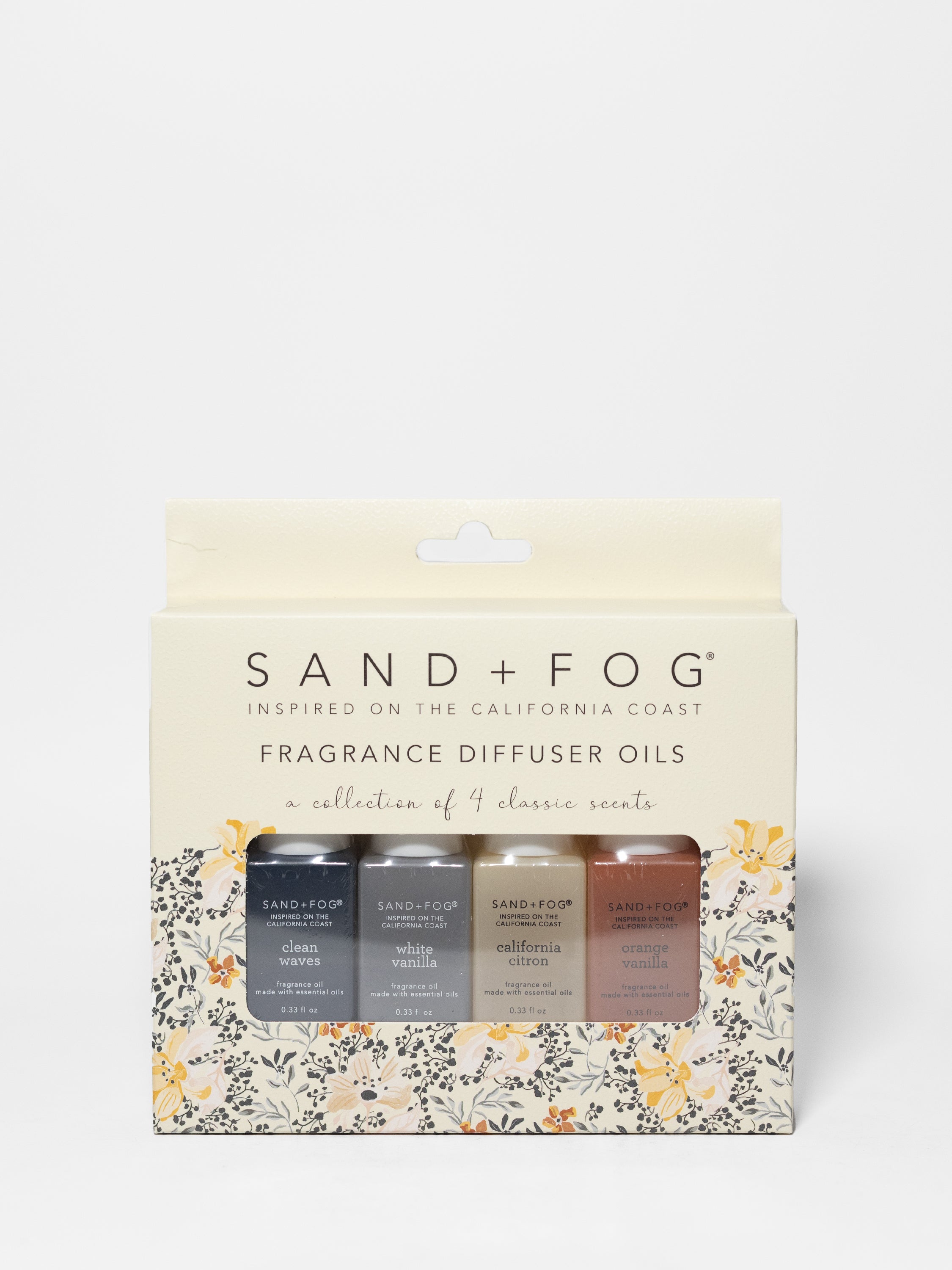4 Pack of 10 ml Fragrance Diffuser Oils – Sand + Fog