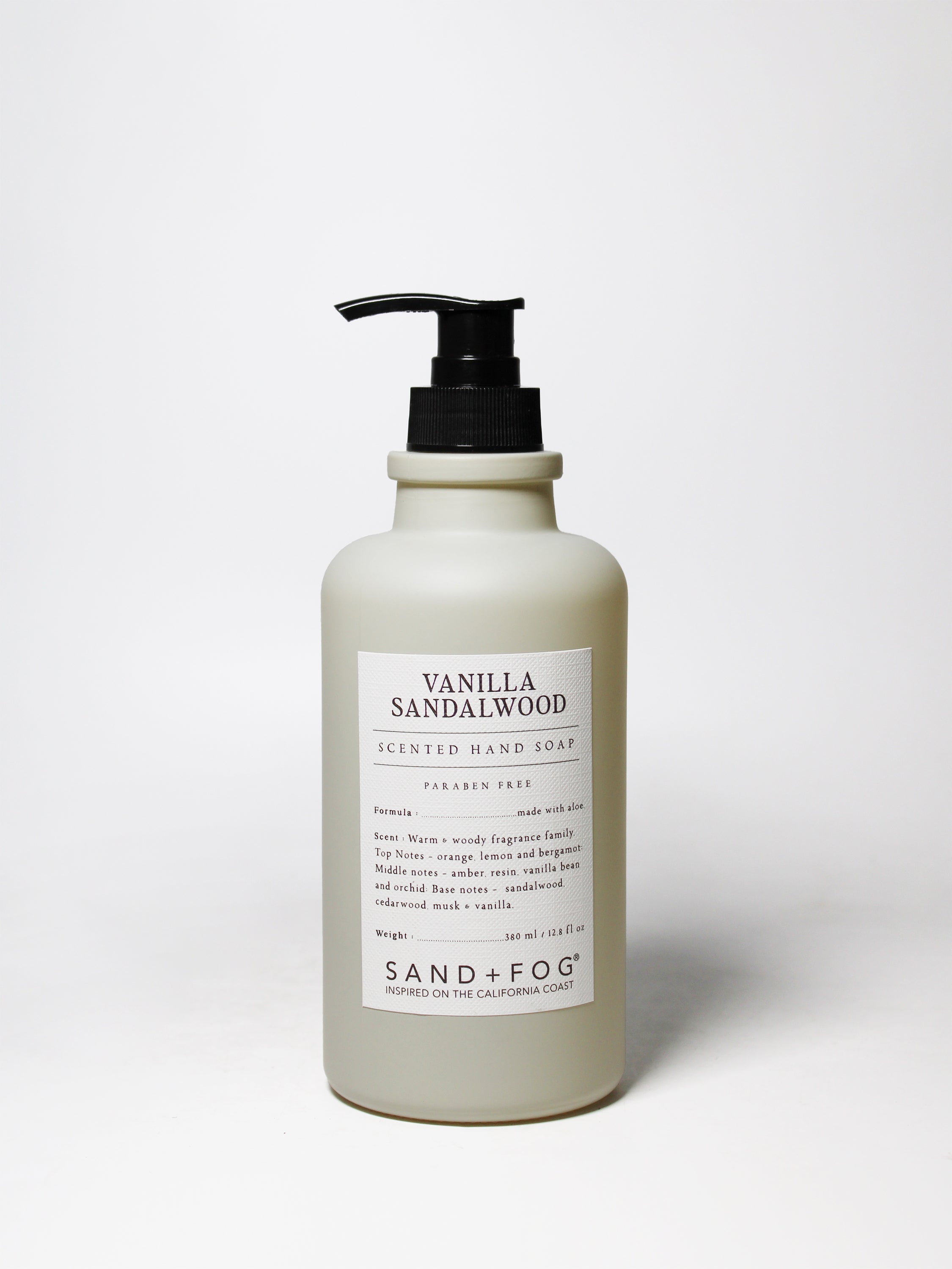 Sand + Fog Vanilla Sandalwood Liquid Hand Soap