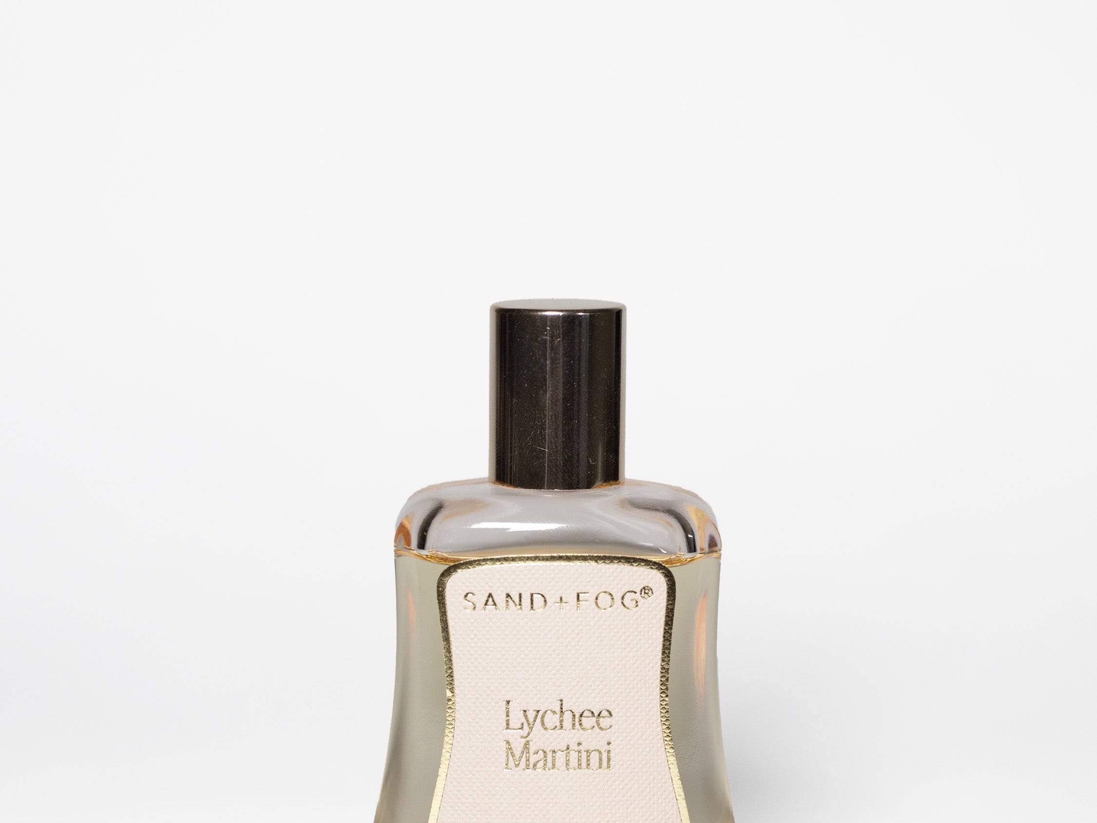 Lychee Martini perfume oil rollerball 50ml in pink bottle - fruity floral fragrance by Sand + Fog