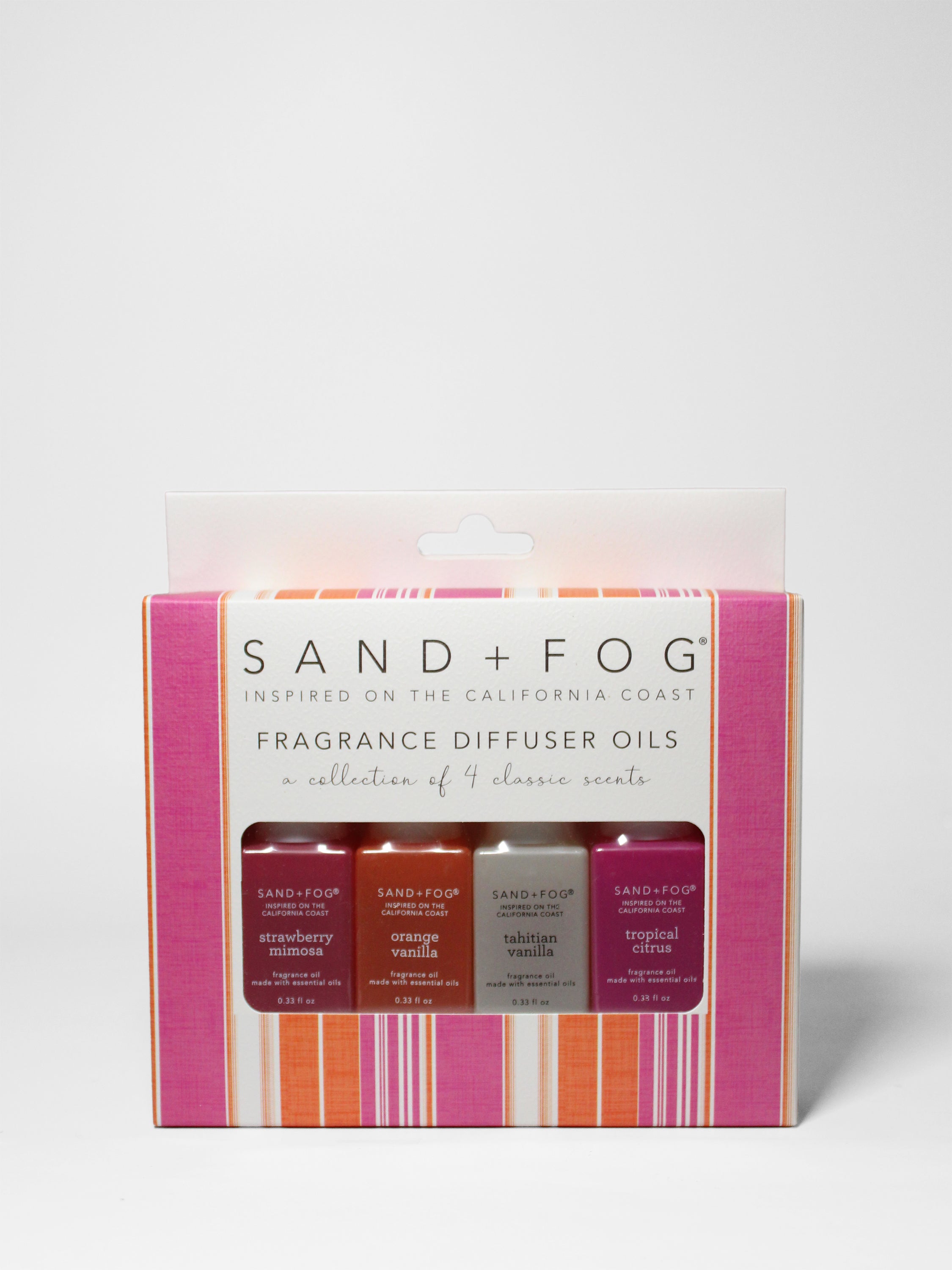 4 Pack of 10 ml Fragrance Diffuser Oils – Sand + Fog