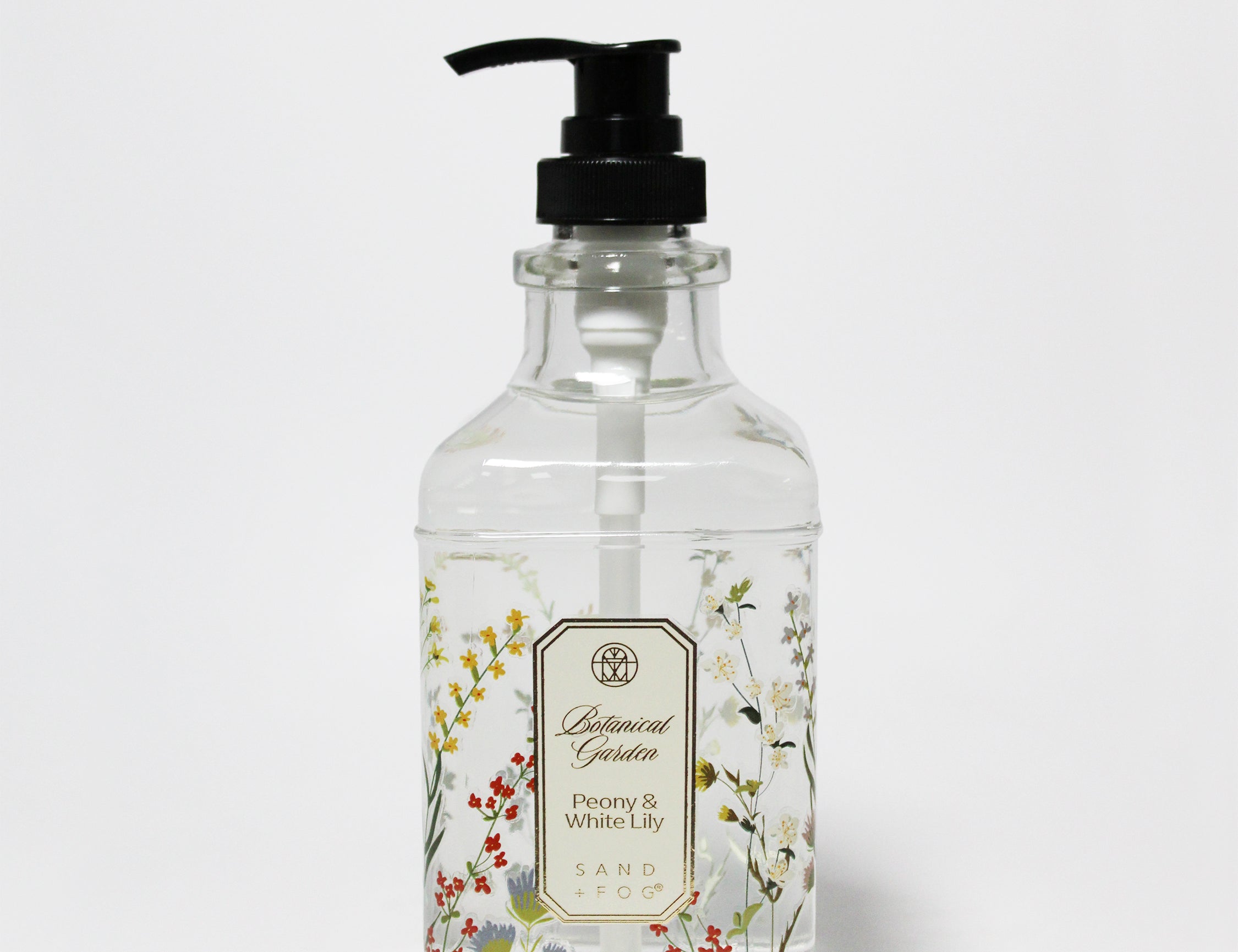 white lily soap Sand + Fog Peony & White Lily 15.2 oz Liquid Hand Soap
