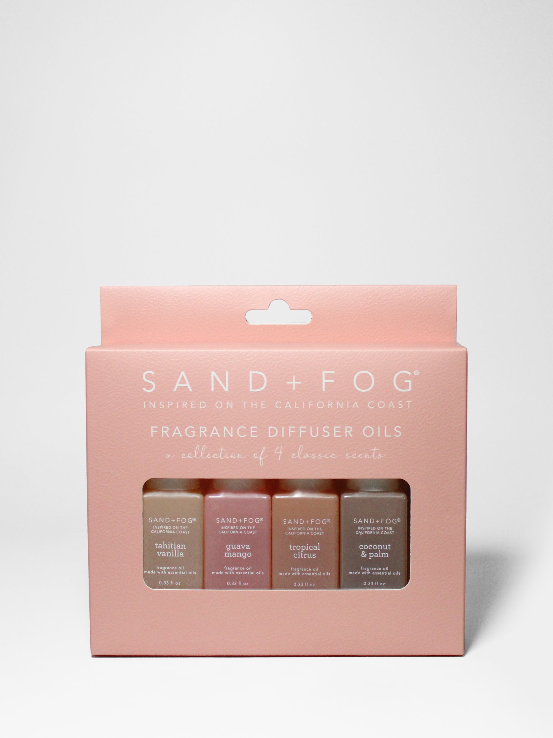 4 Pack of 10 ml Fragrance Diffuser Oils – Sand + Fog