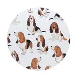 Sandalwood & Citrus scented candle with dog-print lid