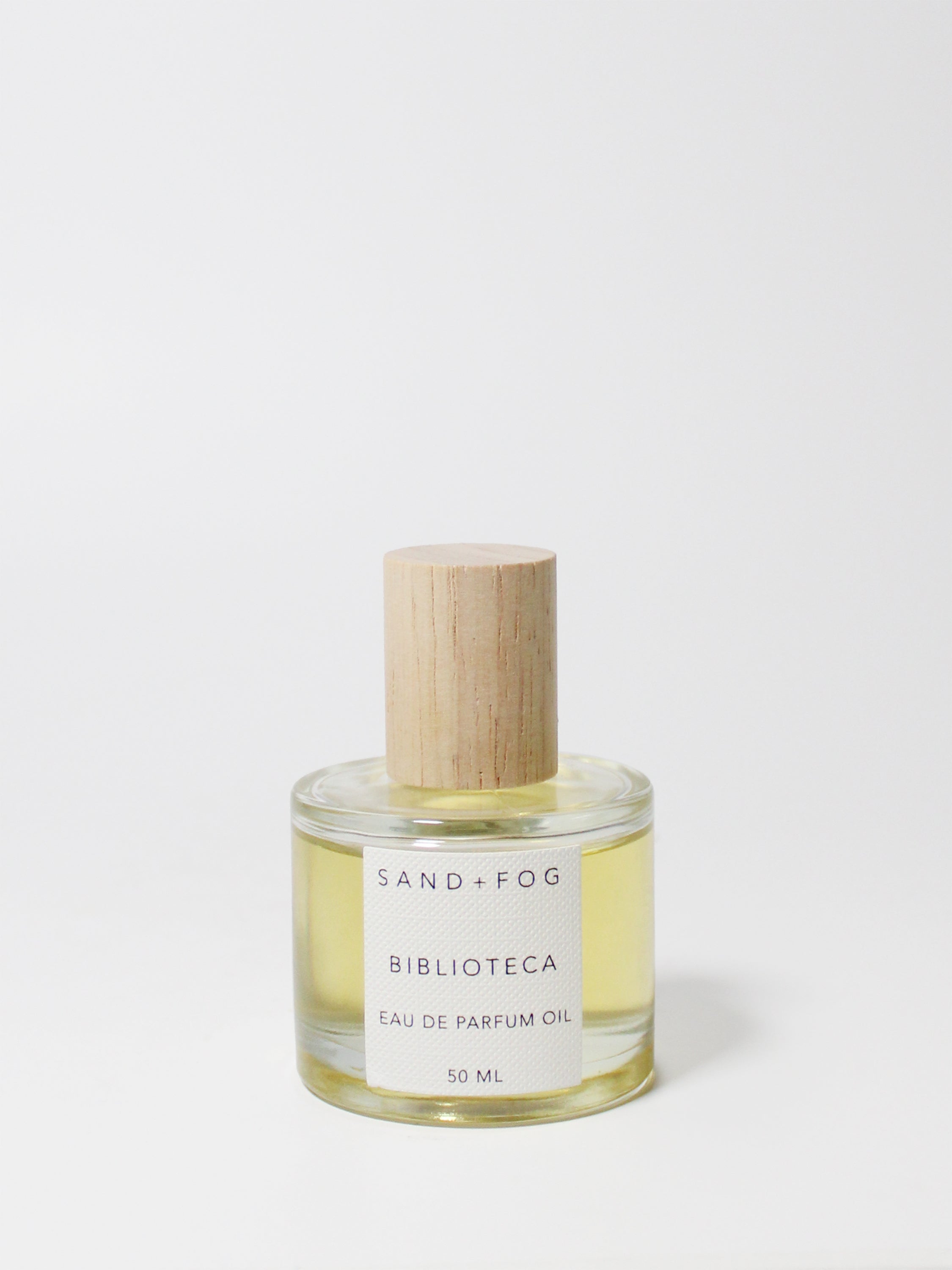 Biblioteca 50 ml Perfume Oil Rollerball – Sand + Fog
