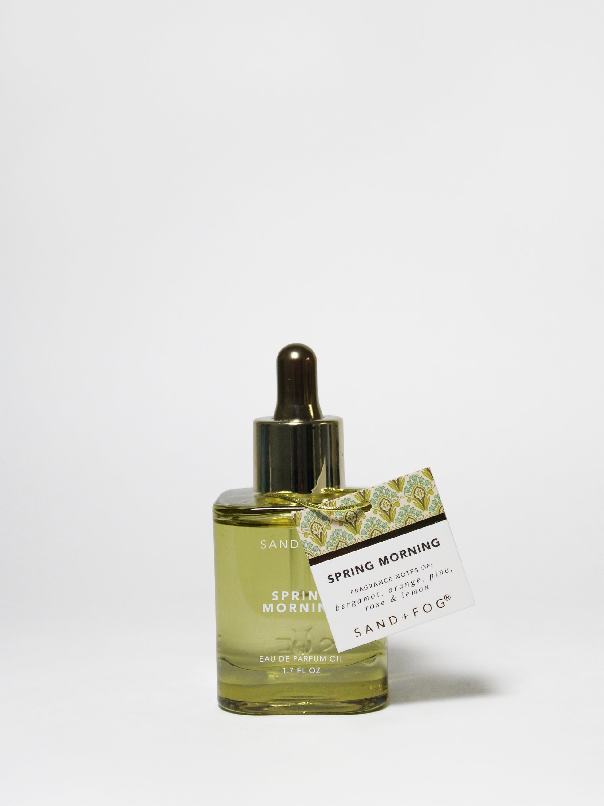 Spring Morning 50ml Perfume Oil Dropper – Sand + Fog