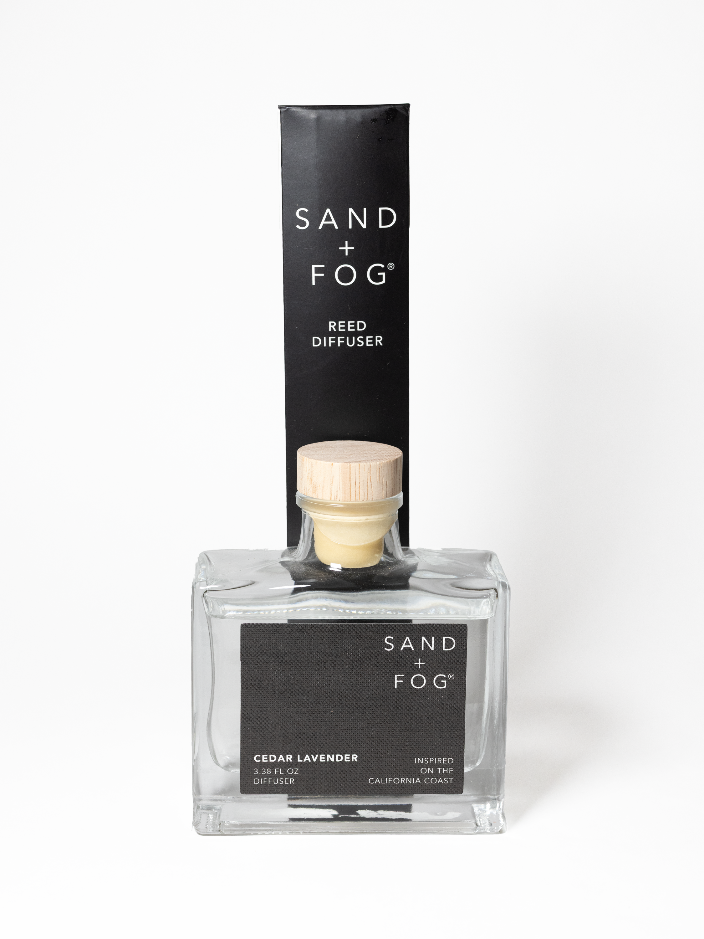 Sand + Fog Cedar Lavender reed diffuser