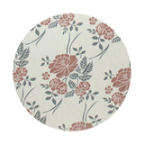 Floral-pattern candle lid for Sand+Fog scented candle