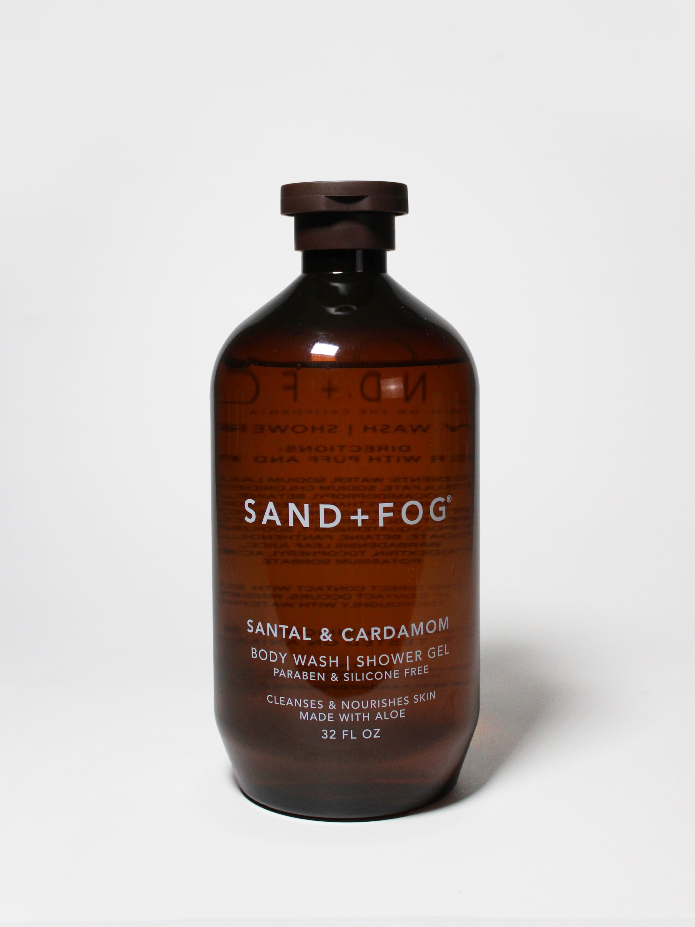 Sand + Fog Santal & Cardamom 32 oz Body Wash