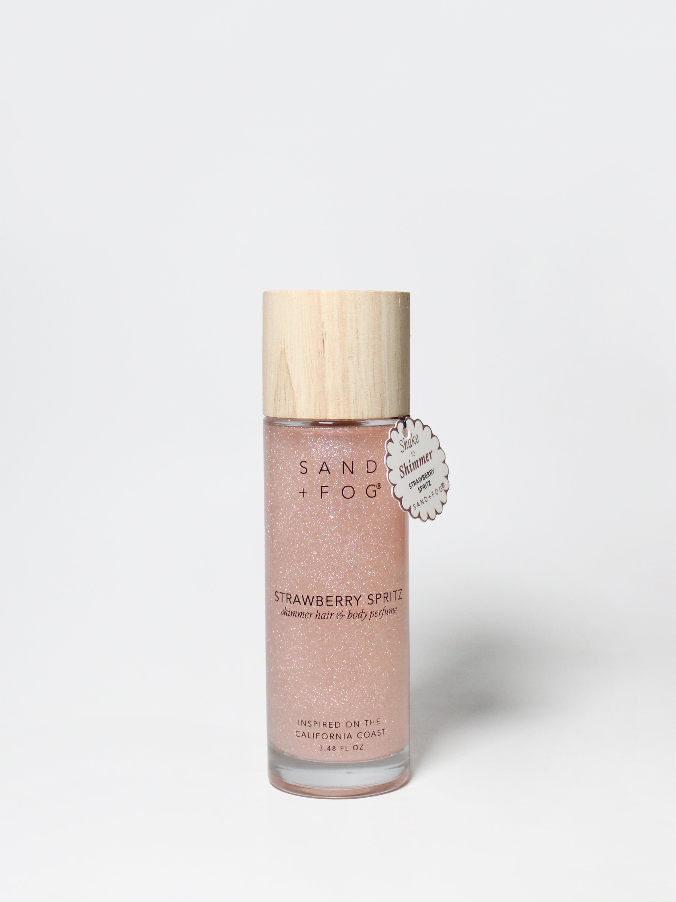 Strawberry Spritz 106 ml Shimmer Hair & Body Perfume – Sand + Fog