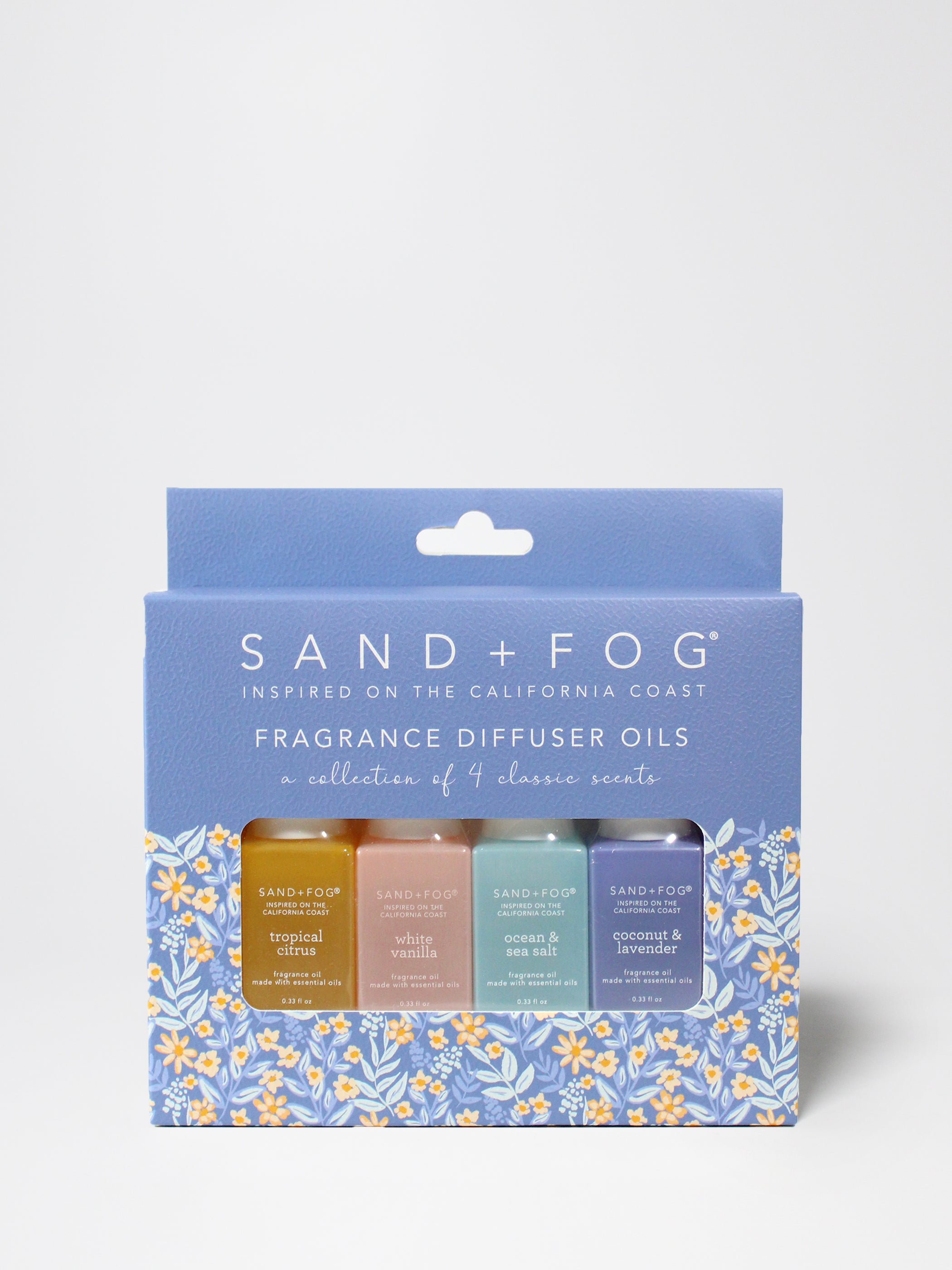 4 Pack of 10 ml Fragrance Diffuser Oils – Sand + Fog