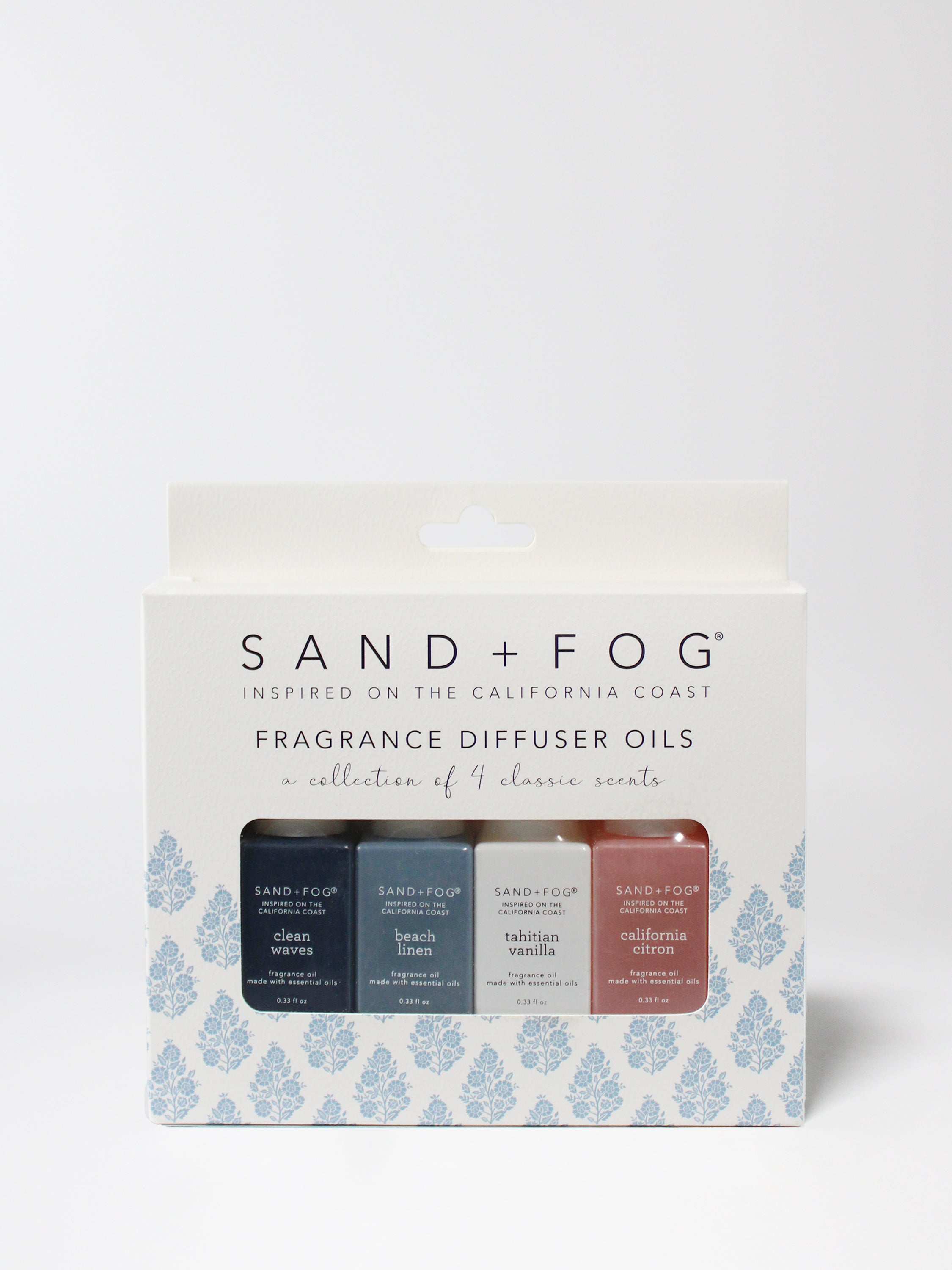 4 Pack of 10 ml Fragrance Diffuser Oils – Sand + Fog