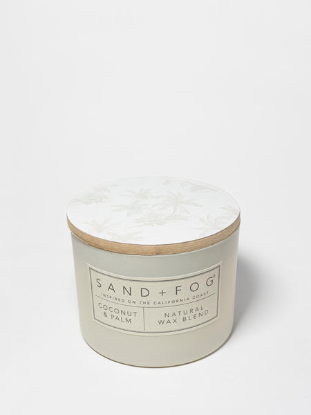 nest coconut and palm candle Sand+Fog Coconut & Palm 12 oz scented candle – Sand + Fog