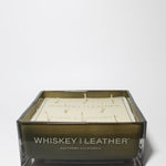 Whiskey and Leather Saddle & Cardamom 54 oz candle