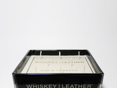 Whiskey and Leather Oak & Tobacco 54 oz Square 