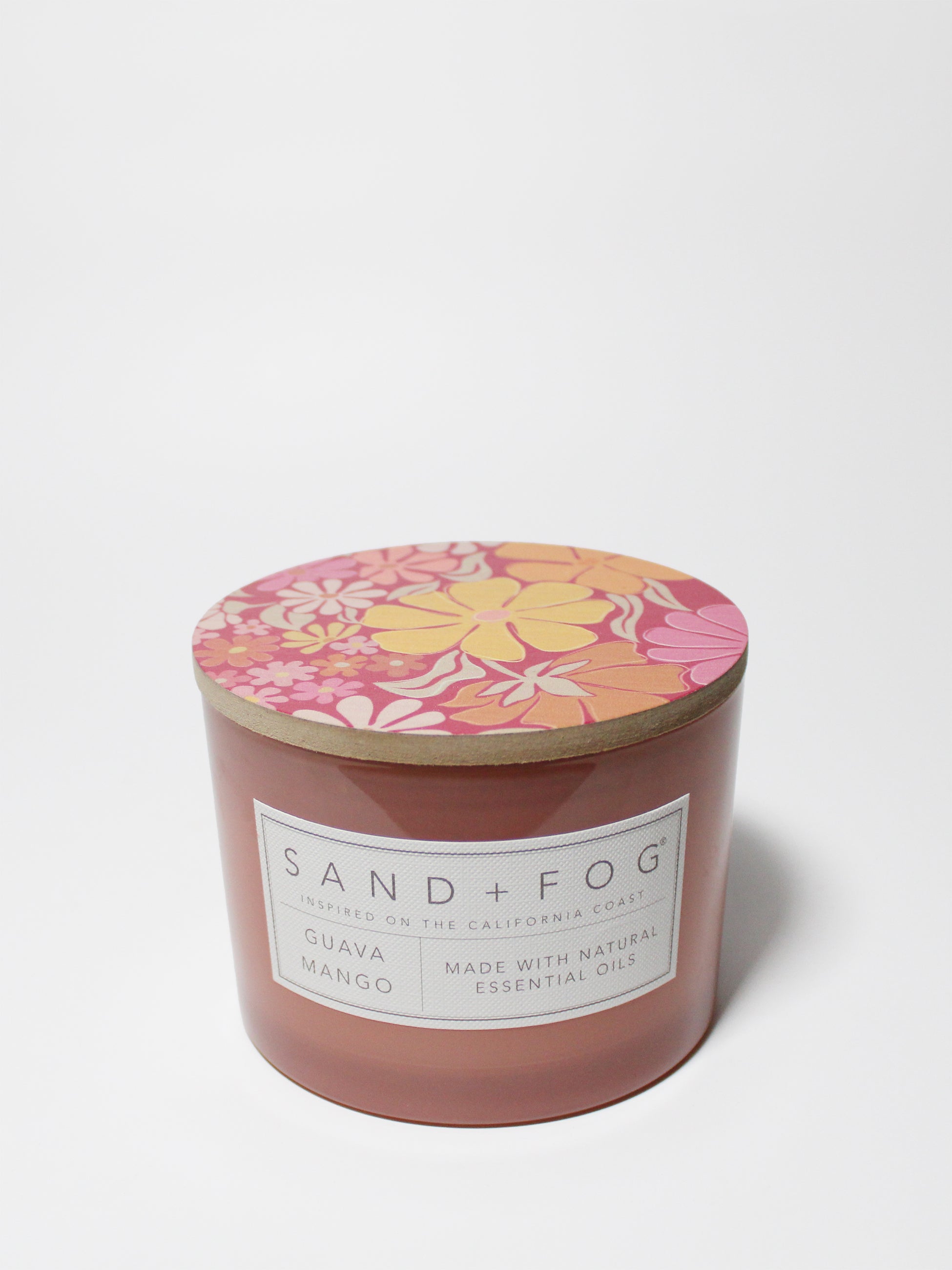 Sand + Fog Guava Mango 12 oz scented candle