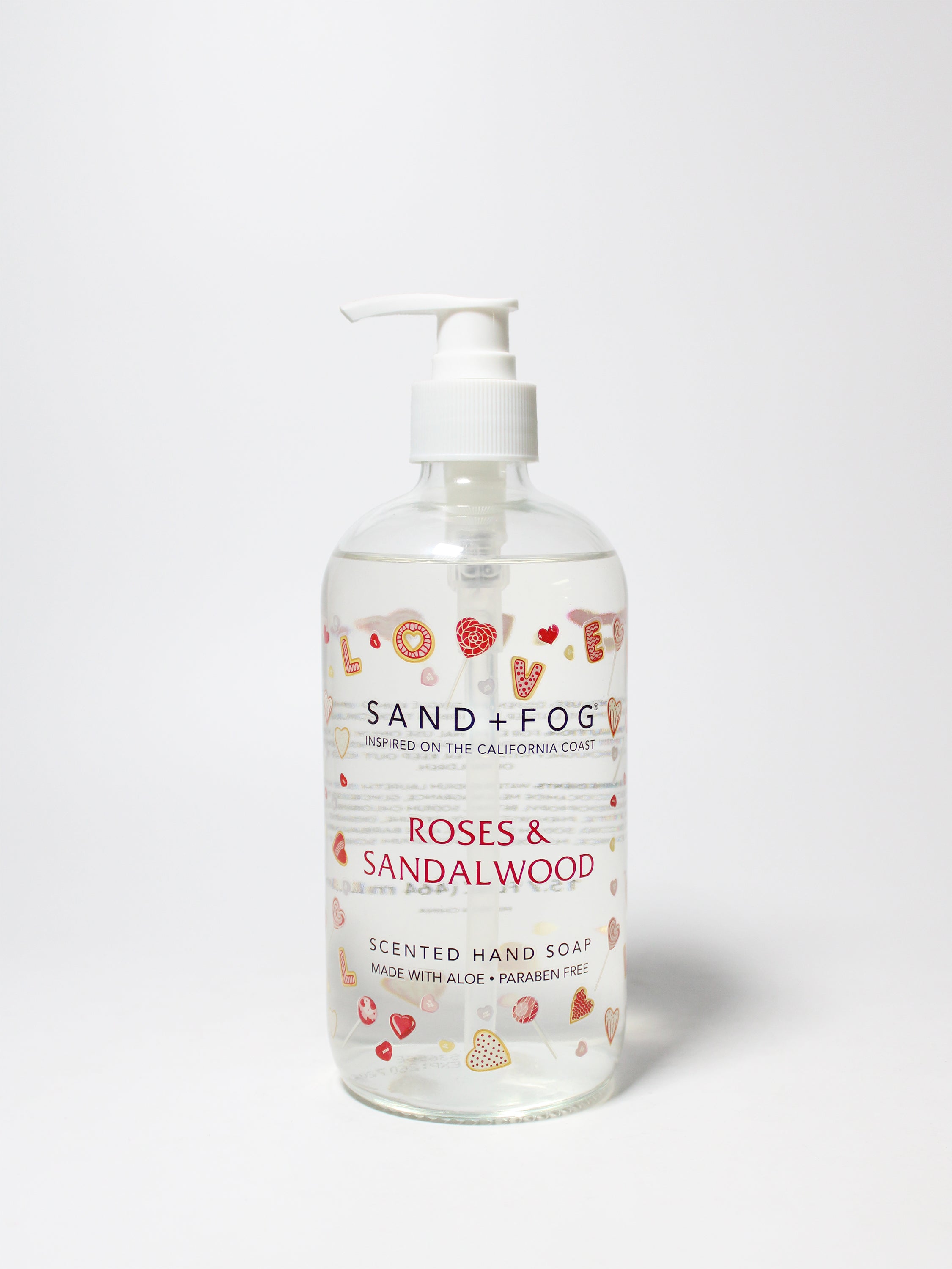 Roses & Sandalwood 15.7oz Liquid Hand Soap – Sand + Fog